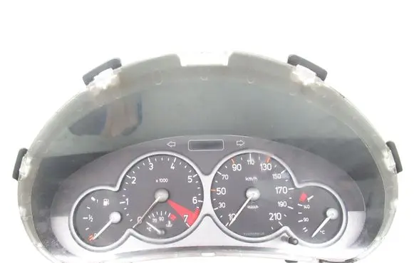 Peugeot 206 Speedometer (instrument cluster) 9634961480