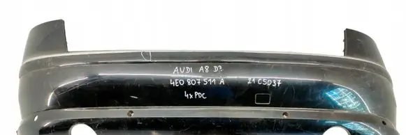 Audi A8 S8 D3 4E Rear bumper 4E0807511A