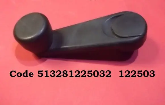 BMW 3 E36 Rear door window winding handle 513281225032 122503