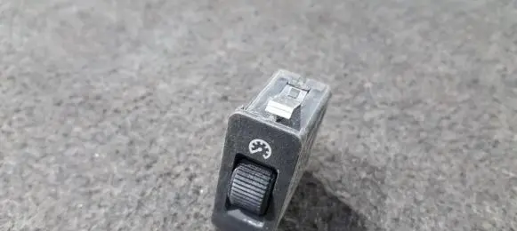 Panel lighting control switch