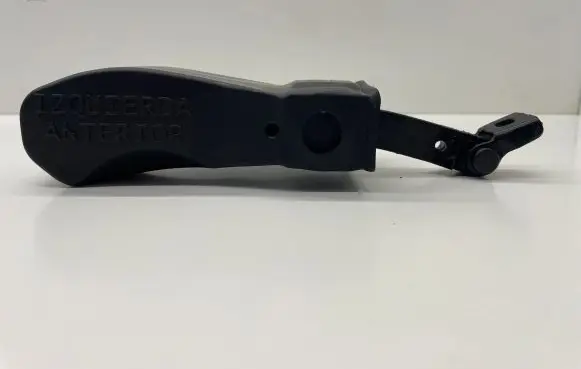 Front door check strap stopper