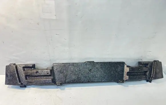 Front bumper foam support bar