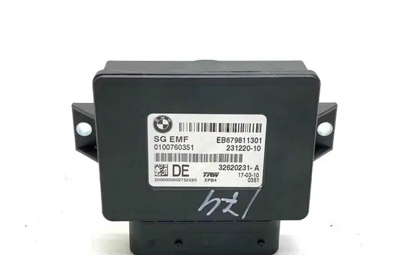 BMW 5 F10 F11 Rear brake EMF control unit/module 32620231 32620231A