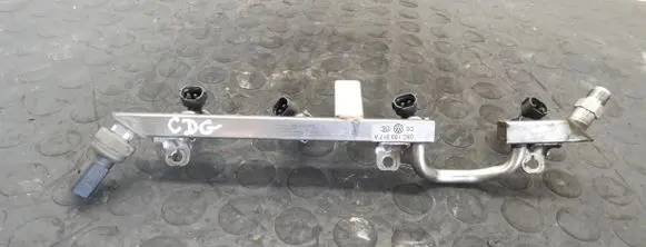 Volkswagen PASSAT B7 Fuel main line pipe 03C133317A 03C129041A 0280158815
