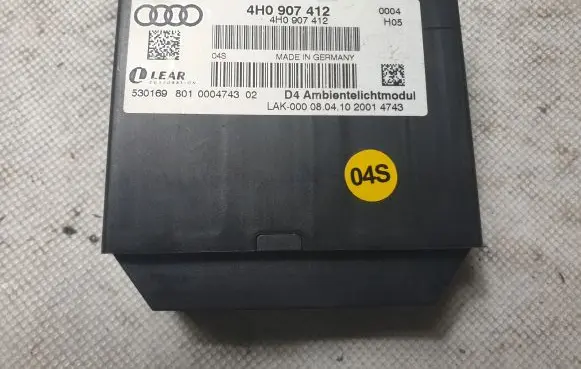 Audi A8 S8 D4 4H Other control units/modules 4H0907412S8 4H0907412