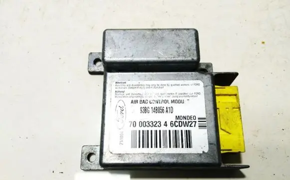 Ford Mondeo MK I Airbag control unit/module 93bg14b056a1d 700033234