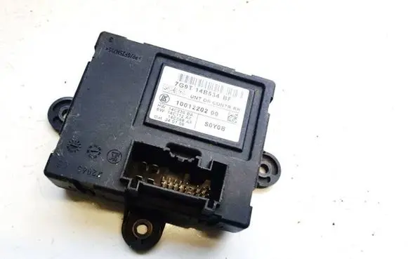 Ford Galaxy Door control unit/module 7g9t14b534bf 1001220200