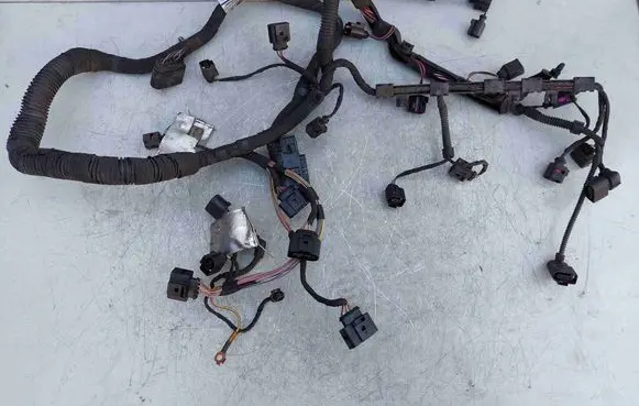 Volkswagen Jetta VI Engine installation wiring loom 03C971627A