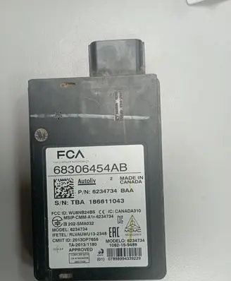 Chrysler Pacifica Blind spot module 68306454AB TBA186611043