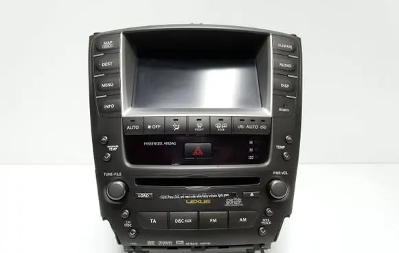 Lexus IS 220D-250-350 Radio/CD/DVD/GPS head unit 8612053390 8611153040 4622001433