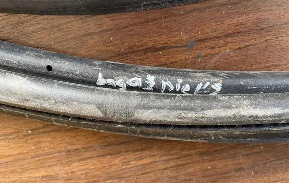 Opel Corsa C Loading door rubber seal (on body) 