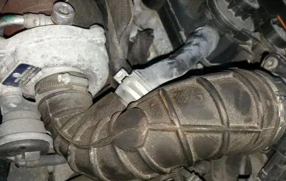 Citroen Nemo Air intake hose/pipe 9686958580