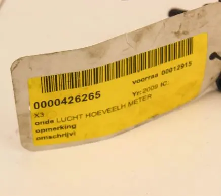 BMW 5 E60 E61 Mass air flow meter 7551638