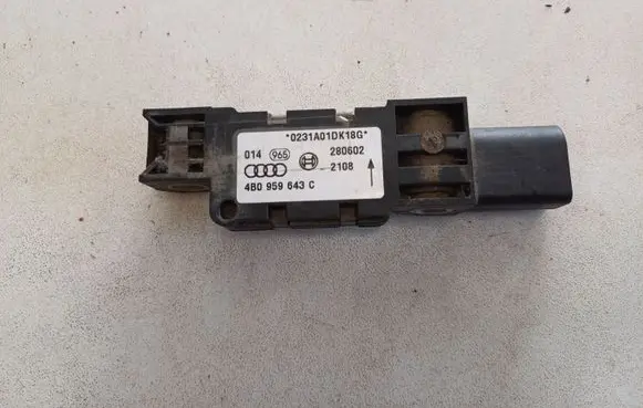 Audi A6 S6 C5 4B Airbag deployment crash/impact sensor 4B0959643C