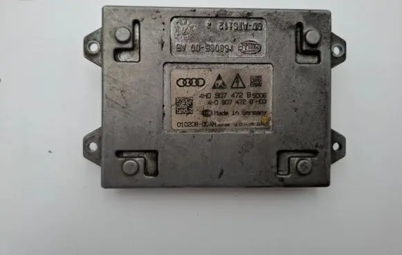 Audi A6 C7 Headlight ballast module Xenon 4H0907472B 01020800AH 16806500AB