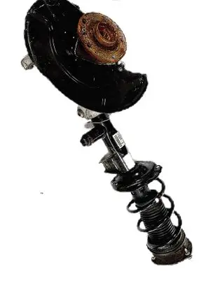 Skoda Octavia Mk3 (5E) Front shock absorber/damper 5Q0413031FL 5Q0407257A