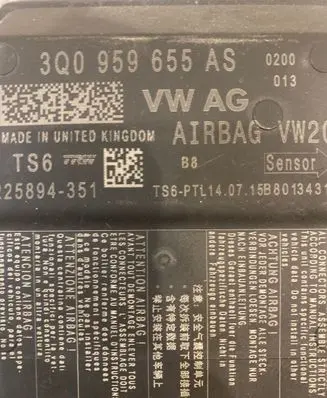 Seat Leon (5F) Airbag control unit/module 3Q0959655AS 25894351