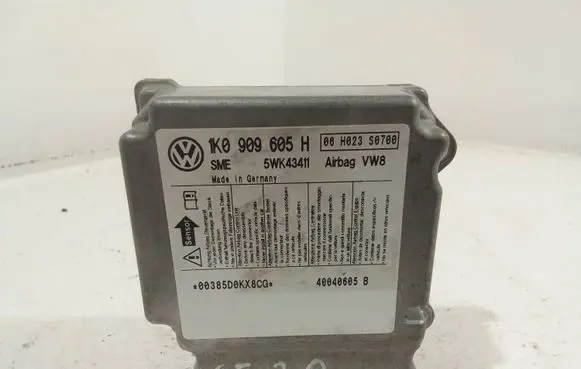 Volkswagen Golf V Airbag control unit/module 1K0909605H 5WK43411 06H023S0700
