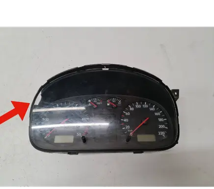 Volkswagen Transporter - Caravelle T4 Speedometer (instrument cluster) 7D0920802EX 110280179001