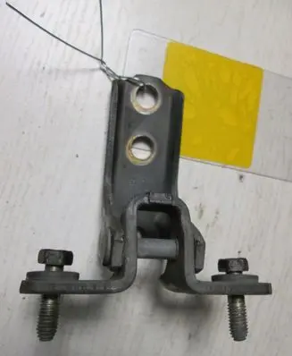 Front door hinge set