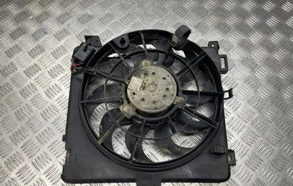 Opel Astra H Radiator cooling fan shroud 24467444 0130303304