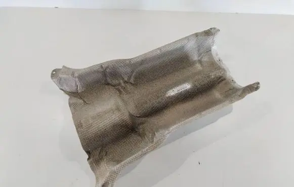 BMW 5 F10 F11 Exhaust heat shield 51487227524 7227524 24640010