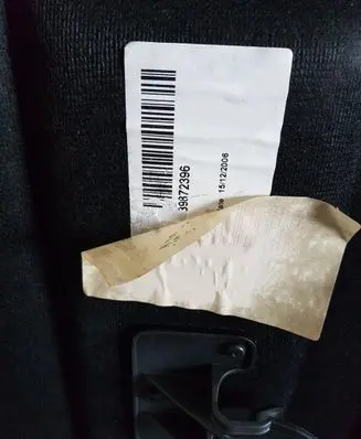 Volvo C30 Trunk/boot mat liner 39872396