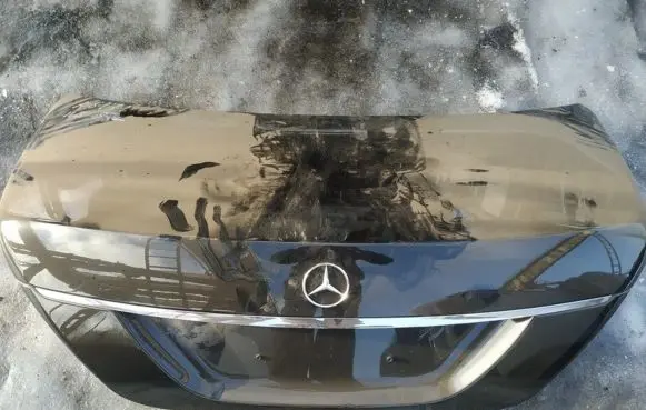 Mercedes-Benz S W221 Tailgate/trunk/boot lid juodas
