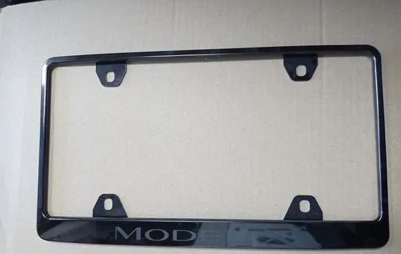 Tesla Model X Number Plate Surrounds Holder Frame 176711