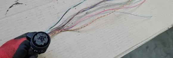 Audi A6 S6 C6 4F Gearbox/transmission wiring loom 09430010