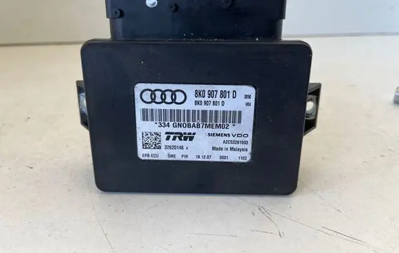 Audi A4 S4 B8 8K Hand brake control module 8K0907801D