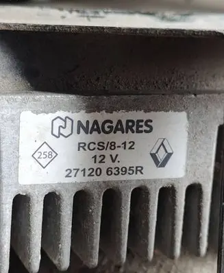 Renault Master III Glow plug pre-heat relay 271206395R