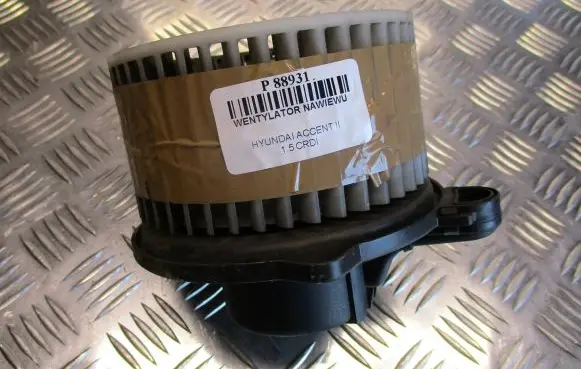 Hyundai Accent Heater fan/blower