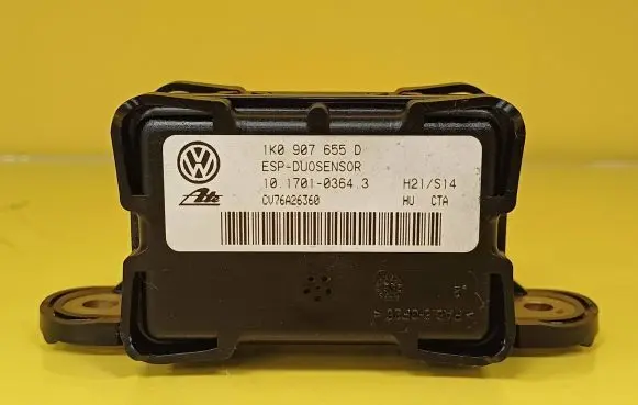 Volkswagen Touran I ESP acceleration yaw rate sensor 1K0907655D 10.1701-0364.3