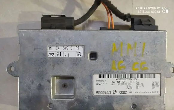 Audi A6 S6 C6 4F MMI control unit 4E0035729