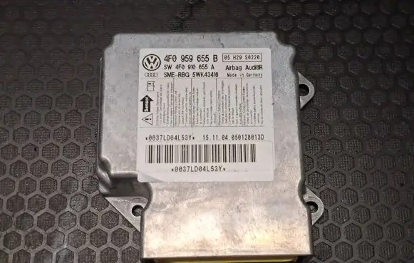 Audi A6 S6 C6 4F Airbag control unit/module 4F0959655B 4F0910655A 05H29S0220