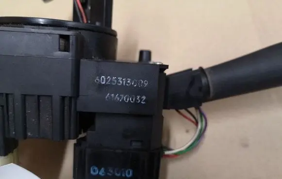 Renault Espace III Wiper turn signal indicator stalk/switch 6025313009 61670032