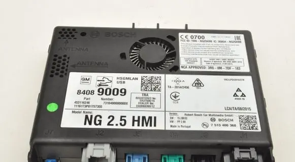 Opel Insignia A GPS navigation control unit/module 84089009