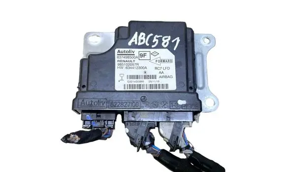 Renault Talisman Airbag control unit/module 985102057R 637498500A 634412300A