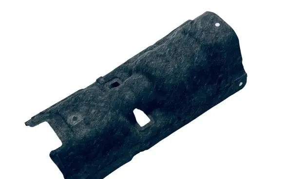 Heat shield in engine bay