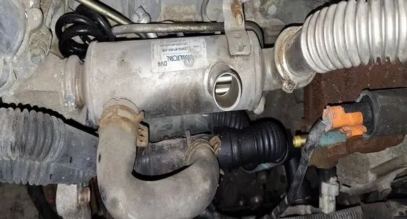 Ford Fiesta EGR valve cooler 2S6Q9F464AB