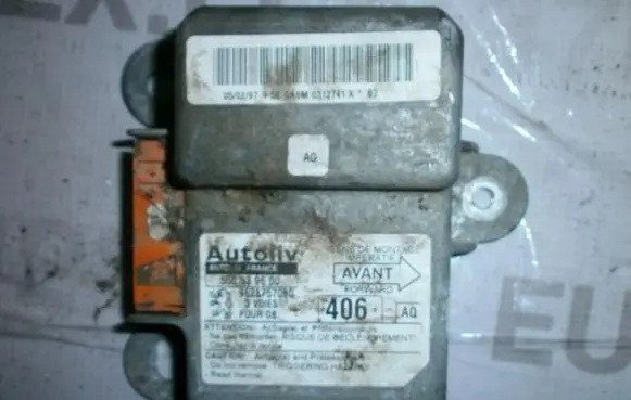 Peugeot 406 Airbag control unit/module 9628757080 550539600