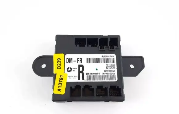 Maserati Ghibli Door control unit/module 52851639AD P52851639AD A2C7378670400