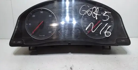 Volkswagen Golf V Speedometer (instrument cluster) 1K0920952B V0004000 VWZ7ZZE2114956