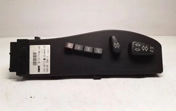 BMW X5 E53 Seat control switch 61307036126 52108263136 52108226318