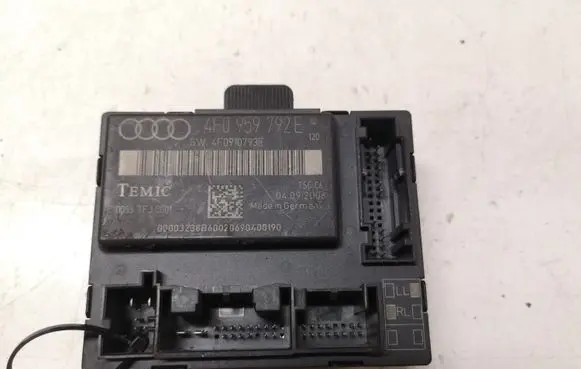 Audi A6 S6 C6 4F Door control unit/module 4F0959792 0033TFJ0001