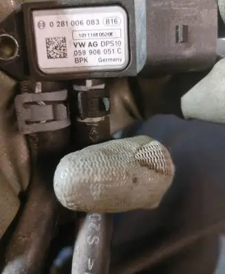 Exhaust gas pressure sensor