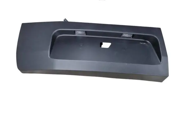 Trunk door license plate light bar