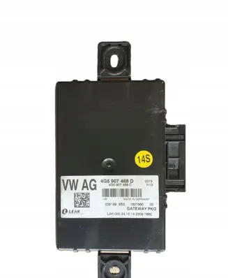 Audi A6 S6 C7 4G Gateway control module 4G5907468D