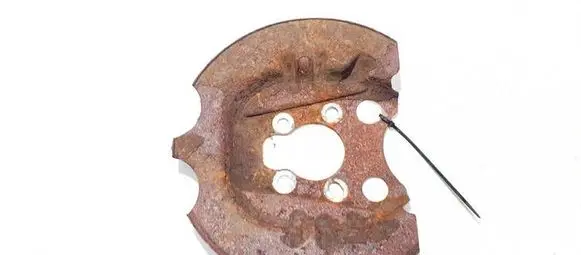 Citroen C4 Grand Picasso Rear brake disc plate dust cover 